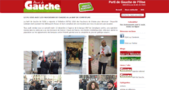 Desktop Screenshot of 60.lepartidegauche.fr