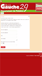 Mobile Screenshot of 29.lepartidegauche.fr